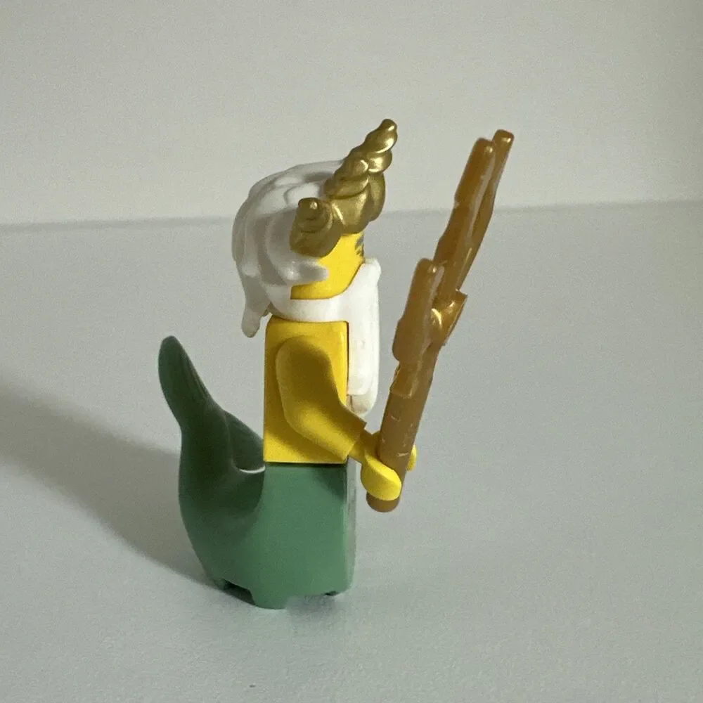 LEGO Ocean King Minifigures Series 7 #8831 CMF Merman Trident Poseidon Mermaid